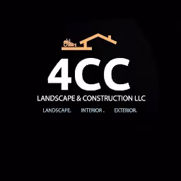 4cc landscape & construction logo, Landscaping and lawn care in Lowell, AR