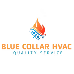 Blue Collar HVAC logo, HVAC in Fayetteville, AR