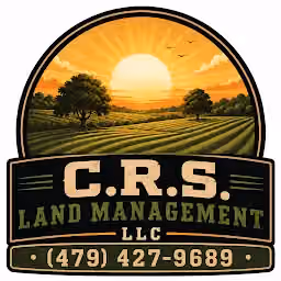 C.R.S. Land Management LLC logo, Landscaping and lawn care in Northwest Arkansas