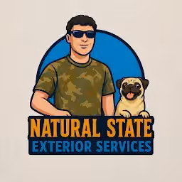 Natural State Exterior Services logo, Pressure washing in Northwest Arkansas