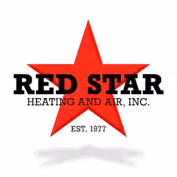 Red Star Heating and Air Conditioning logo, HVAC in Fayetteville, AR