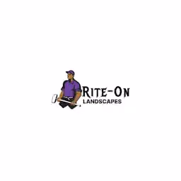 Rite-on Landscapes logo, Landscaping and lawn care in Northwest Arkansas
